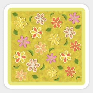 Flowery Sticker